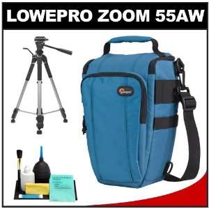 Lowepro Toploader Zoom 55 AW Digital SLR Holster Camera Bag/Case (Blue 
