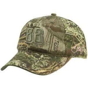  #88 Dale Earnhardt Jr. Ladies Camo Adjustable Hat Sports 