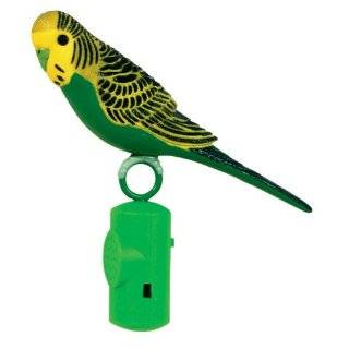 Hagen Living World Life Size Singing Parakeet, Colors may Vary by 