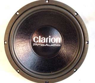 NOS Clarion Pro Audio SEW5127 10 Subwoofer Woofer Car  
