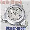 Bathroom Shower Suction Clock waterproof watch SIL
