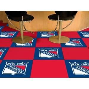    New York Rangers NY Carpet Tiles Flooring