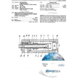   FOR STROKE LIMITATION ON HYDRAULICALLY DISPLACED MOLD CARRIER UNITS ON