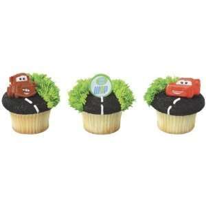  Cars 2 World Grand Prix Cupcake Rings 12 Pack Toys 