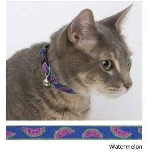  Lupine Watermelon Cat Collar