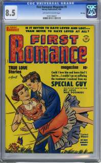 FIRST ROMANCE MAGAZINE #5 (Harvey Publications, April 1950 