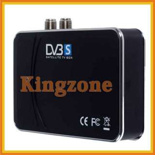   Digital Satellite DVB S TV Tuner Receiver Box for Laptop PC K  