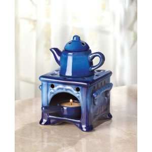   Country Kitchen Ceramic Kettle Stove Oven Oil Warmer