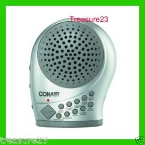 Conair SU12 3PK Sound Therapy with Night Light, Silver  