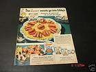 1949 Libbys Vienna Sausage Corned Beef Hash Meat Ad