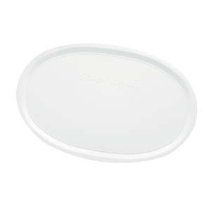 Corningware French White Oval Plastic storage Cover Lid  
