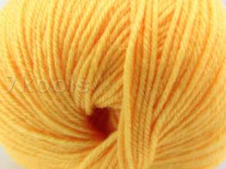 1x50g Silk Merino Wool Cashmere Baby Yarn Lot,DK,Rose Red,9017  