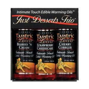  Just desserts trio tantric lovers   3 flavors 2 oz each 