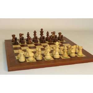  Small Lardy   Mahogany Chess Set 