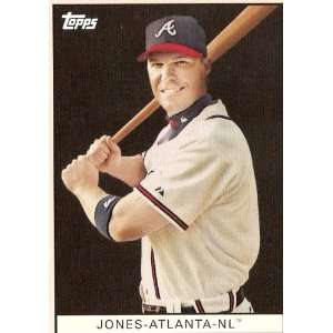 2008 Topps Trading Card History # TCH31 Chippers Jones / Atlanta 