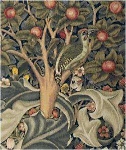 Woodpecker William Morris Counted Cross Stitch Pattern  