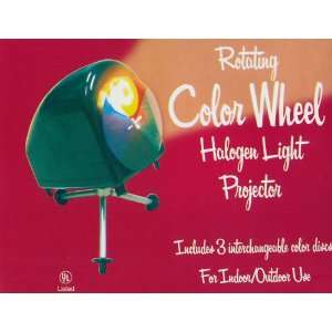  Retro Rotating Aluminum Christmas Tree Color Wheel Halogen 