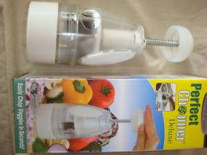 Hand Food Processor Perfect Chopper Deluxe NEW  