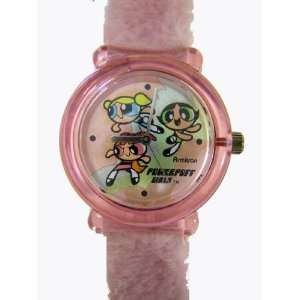  Network Powerpuff Girls Watch with Pink Fabric Band Toys & Games
