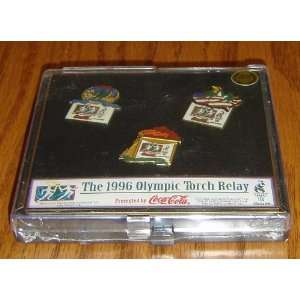  1996 Olympic Torch Relay Trading Pins 
