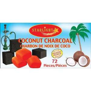  Starlight Coconut Shell charcoal Cubes 72 pc Everything 