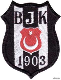 TURKEY BJK BESIKTAS FC EMBROIDERED SEW ON PATCH  