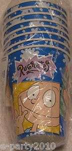 RUGRATS Nickelodeon 9oz Paper CUPS ~ Birthday PARTY Supplies 