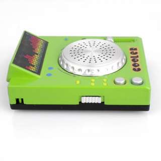 Mini Portable USB Music DJ Mixer Turntable  Speaker  