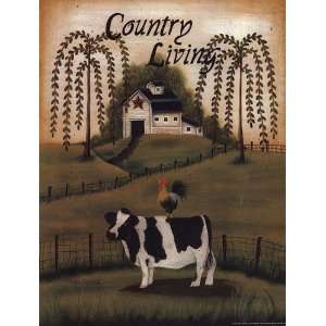 Country Living Finest LAMINATED Print Lisa Kennedy 12x16  