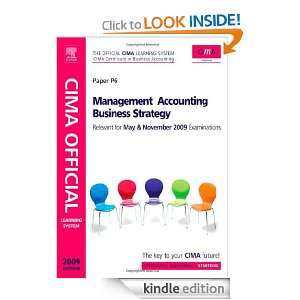 CIMA Official Learning System Management Accounting Business Strategy 