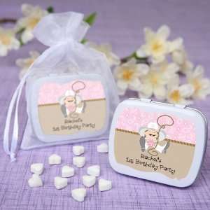   Cowgirl Birthday Party   Personalized Mint Tin Favors Toys & Games