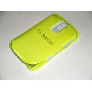  (YELLOW) Transparent Crystal Clear Plastic Back Cover Protector 