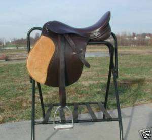 Ultimate 17 draft horse saddle with 9 gullet  