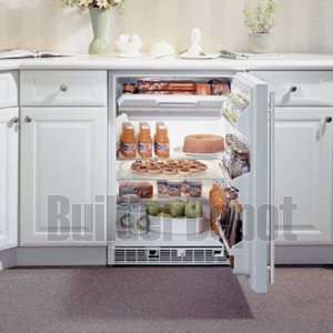  Marvel 24 Refrigerator/Freezer, White cabinet w/ stainless 