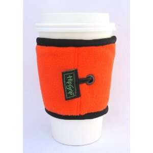   Walker Designs Hip GripTM Orange Fleece Cup Sleeve