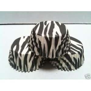  Zebra Print cupcake baking cups / liners 55pk Kitchen 