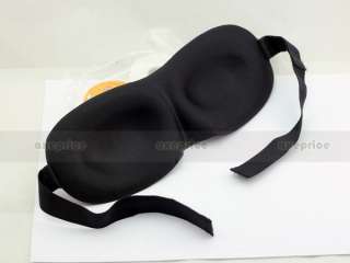 Sleeping Eye Mask Blindfold w/ Earplugs Shade Travel Sleep aid Cover 