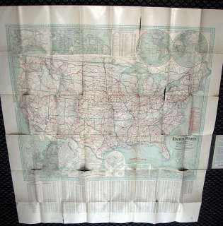 scarborough s map of the united states showing trunk lines other 