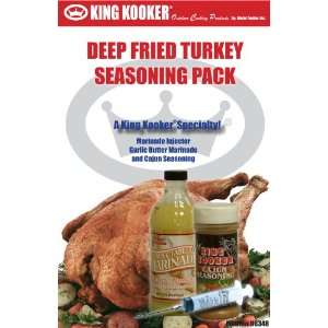 King Kooker 96348 Deep Fried Turkey Seasoning Pack Patio 
