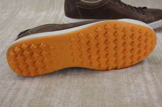 Mens Ecco Street Golf Shoes size 9 $160 Tennis shoes Sepia Coffee 