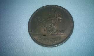 Ireland ERIE 1946 1 Penny NICE Red/Brown Irish UN CIRCULATED Coin 