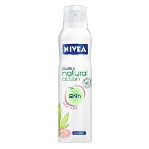  Nivea Spray Deodorant Pure & Natural Lotus   150 ml 