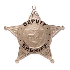  HWC DEPUTY SHERIFF Five (5) Point Authentic Badge Shield 