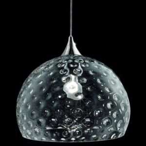 Derby S 35 Clear Pendant by Aureliano Toso  R280567 Finish Polished 