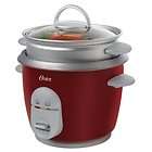 Oster 4722 Rice Cooker with Steaming Tray Red