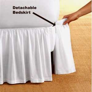  18 King Detachable Cotton Bedskirt