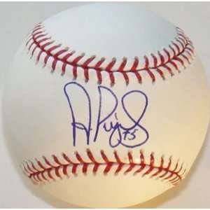 Albert Pujols SIGNED 2006 Inaug Cardinals Baseball JSA   Autographed 