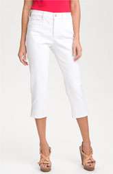 NYDJ Joan Embellished Crop Stretch Jeans (Petite) $84.00