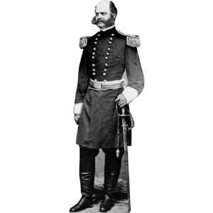  Ambrose Burnside General Civil War Cardboard Standee 