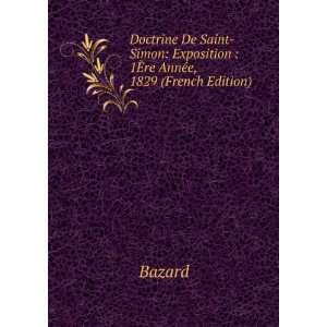  Doctrine De Saint Simon Exposition  1Ã?re AnnÃ©e 